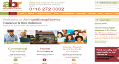 Desktop Screenshot of abr-insurance.co.uk
